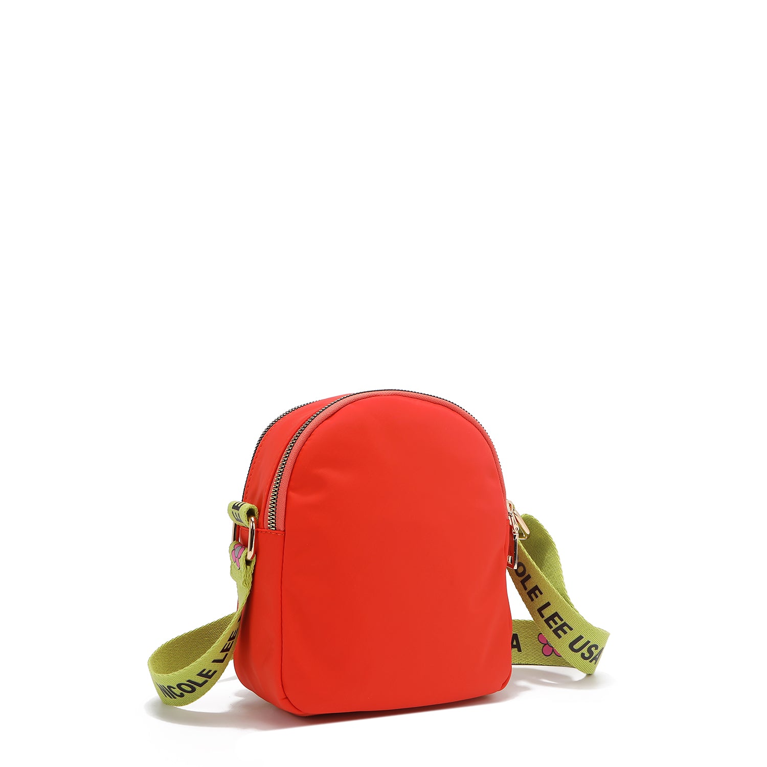 BOLSO CRUZADO CON PARCHES DE COLORES (Naranja)