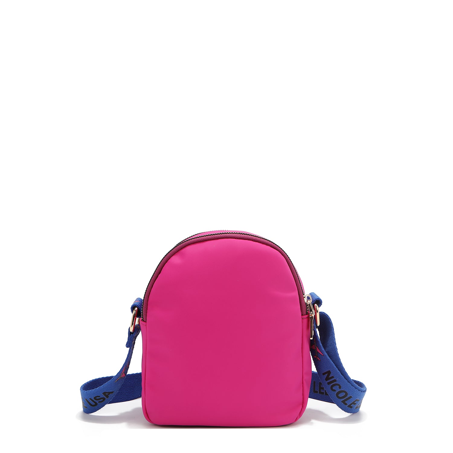SAC BANDOULIÈRE AVEC PATCHS COLORÉS (VIOLET)