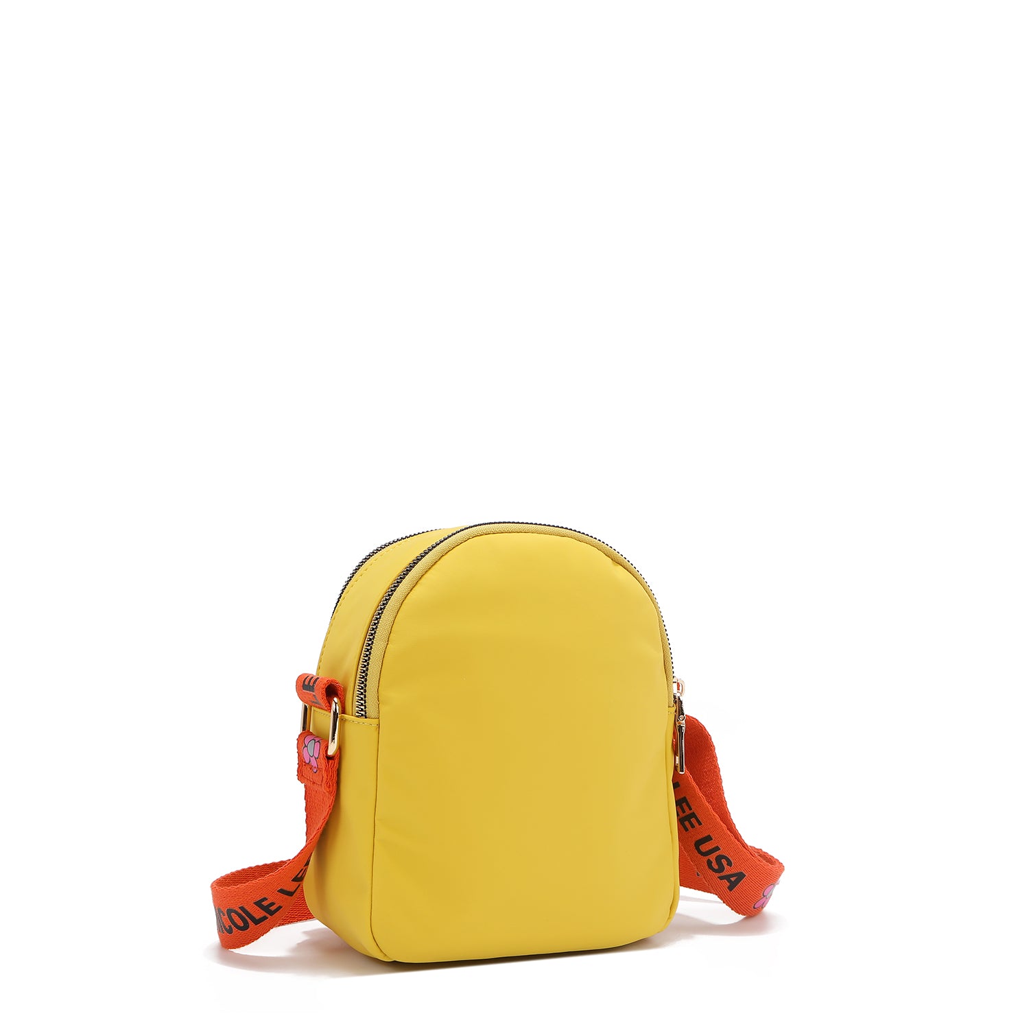 BOLSO CRUZADO CON PARCHES DE COLORES (AMARILLO)