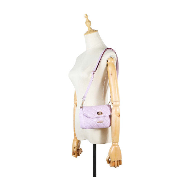 SAC DE TAILLE REMBOURRÉ/SAC À BANDOULIÈRE (LAVANDE)