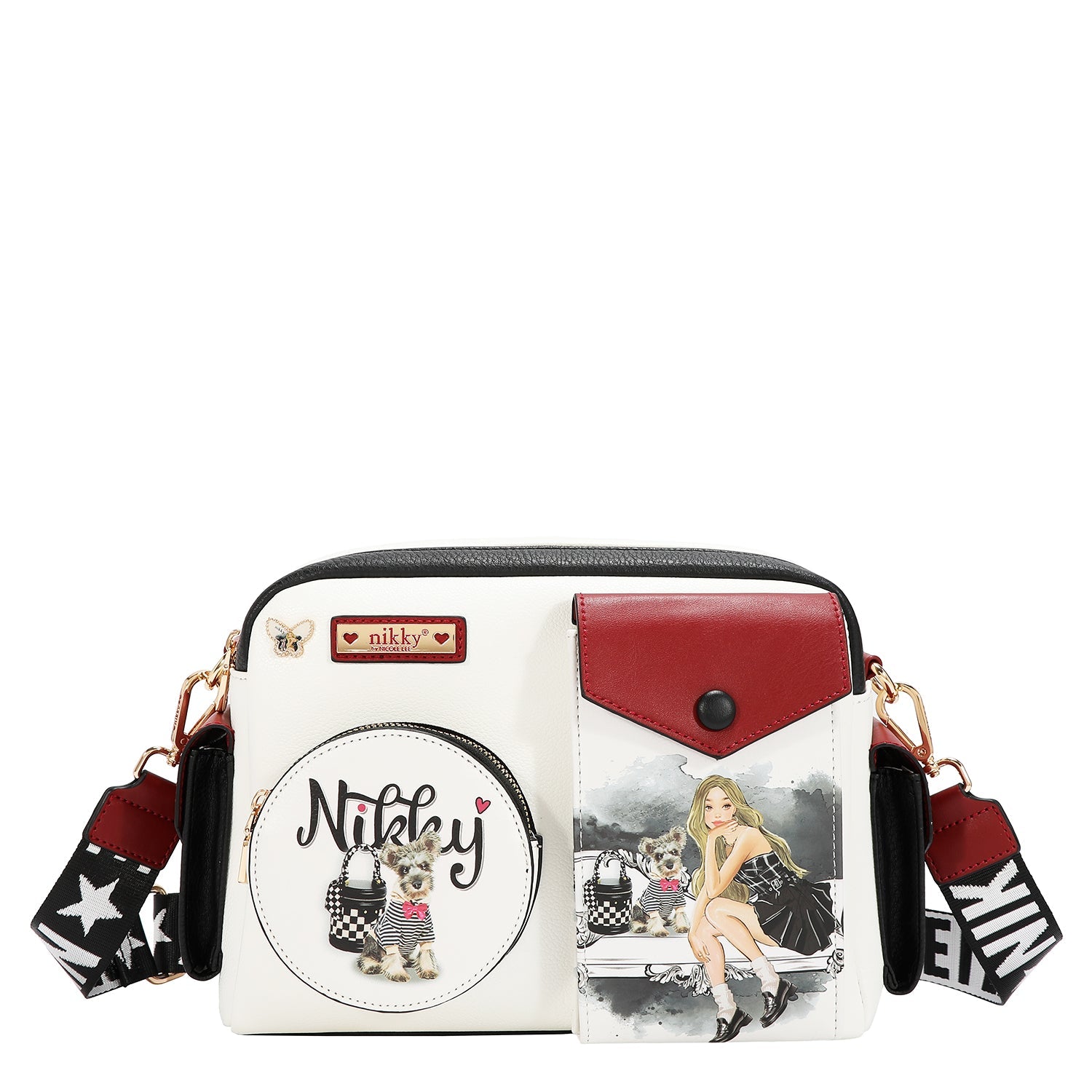 BOLSO BANDOLERA MULTIBOLSILLOS (ANGEL FROM ABOVE)