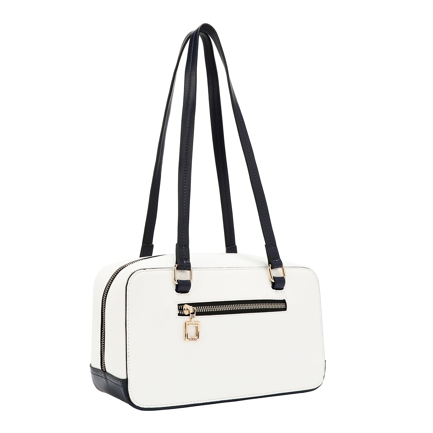 BOLSO DE HOMBRO VARSITY (BLANCO)