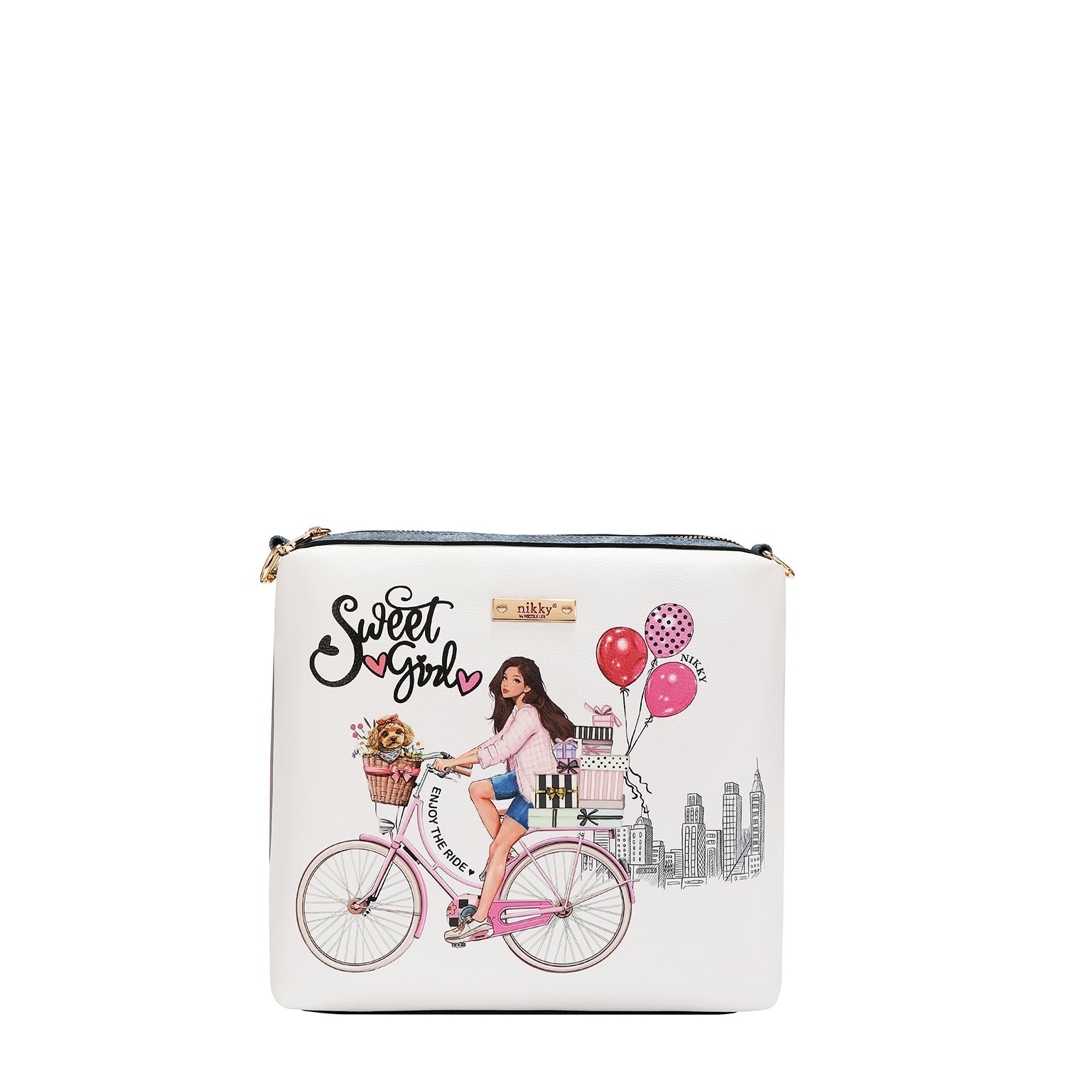 BOLSO DE HOMBRO EN 2 PIEZAS (SWEET GIRL)