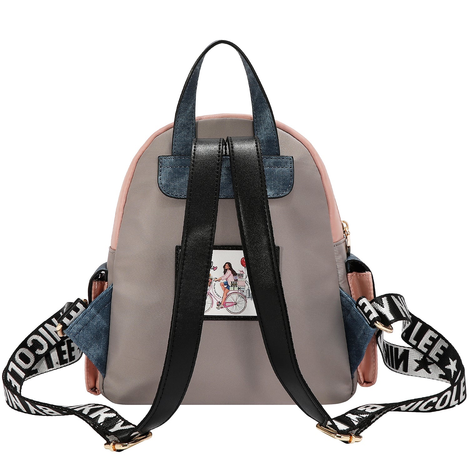 MOCHILA PEQUEÑA CON MÚLTIPLES BOLSILLOS (SWEET GIRL)