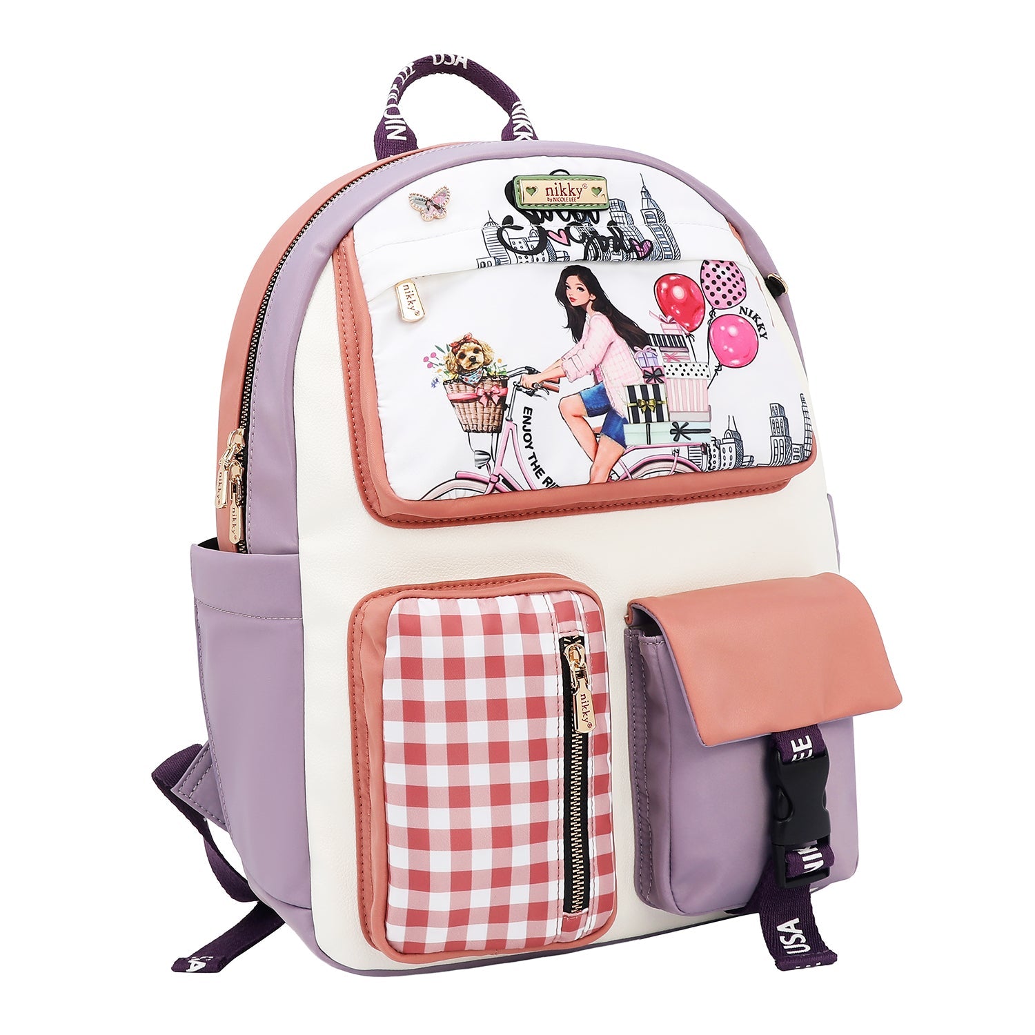 MOCHILA DE MODA MULTIBOLSILLOS (SWEET GIRL)