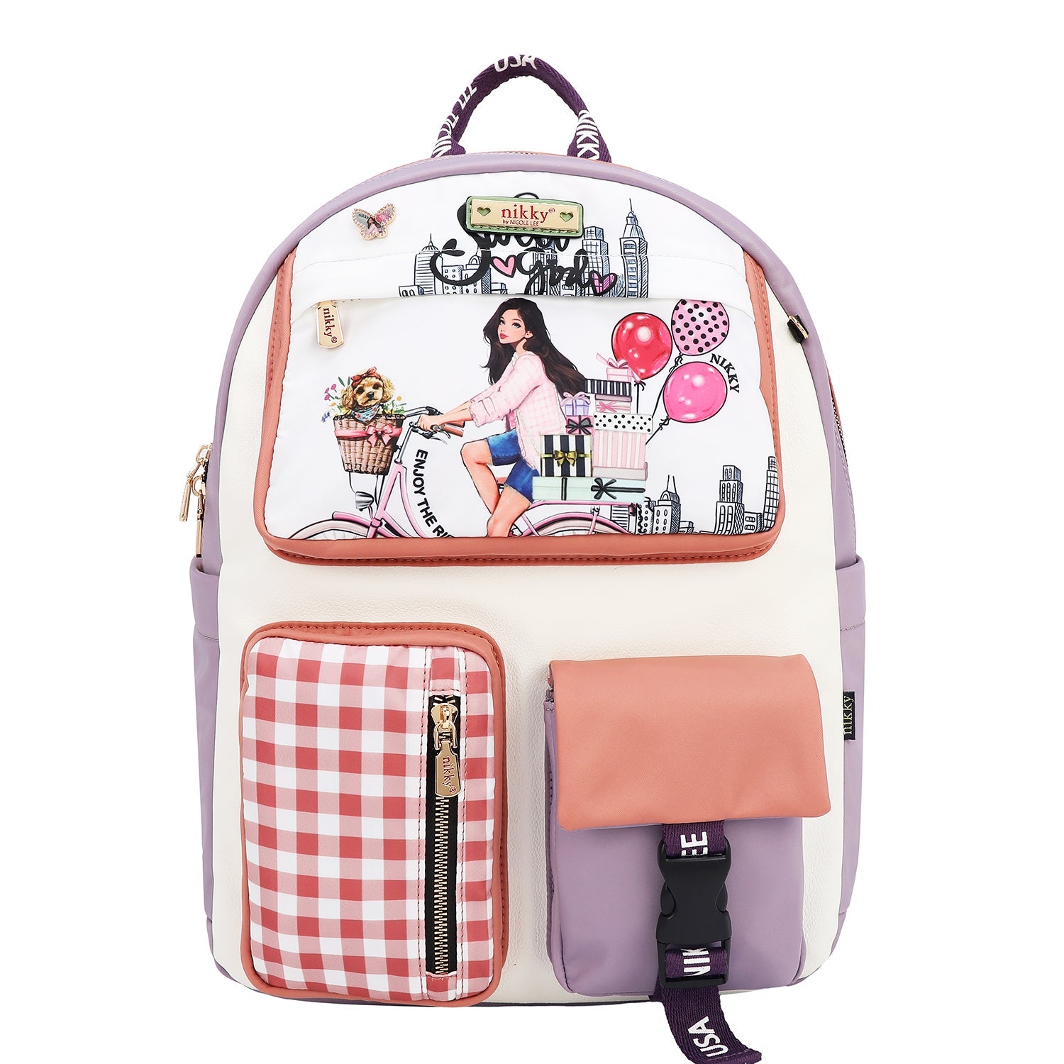 MOCHILA DE MODA MULTIBOLSILLOS (SWEET GIRL)