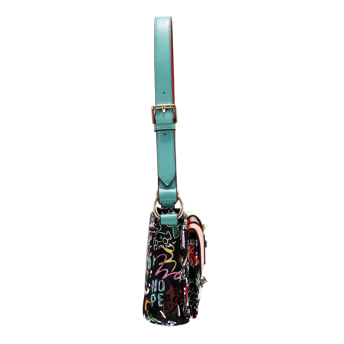 BOLSO DE HOMBRO (JUST FOR FUN - NEGRO)