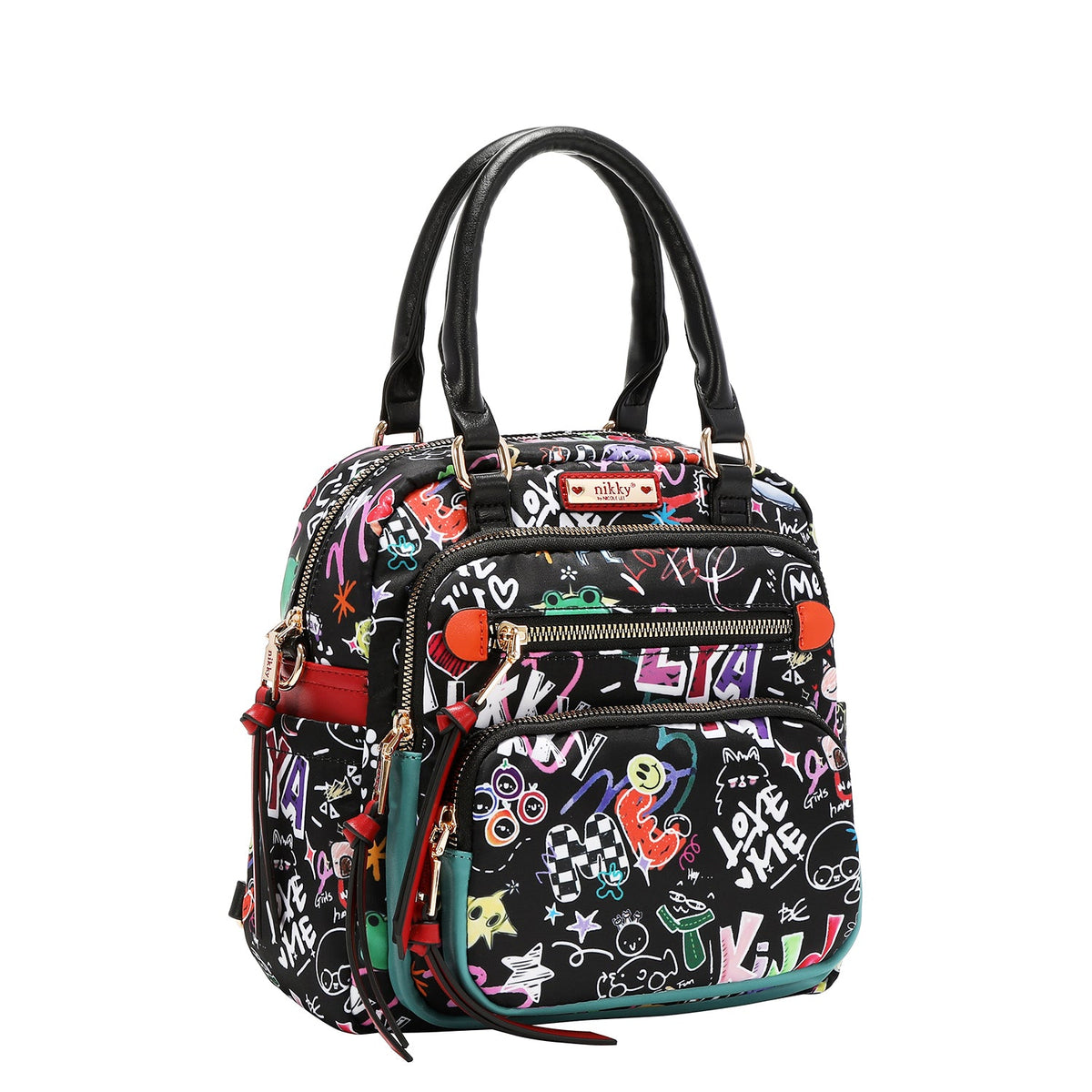 BORSA CONVERTIBILE IN ZAINO (JUST FOR FUN - NERO)