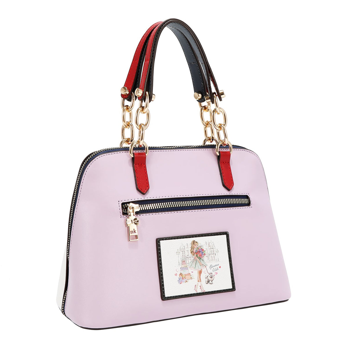 DOME BAG (GLAMOROUS WALK - WHITE)