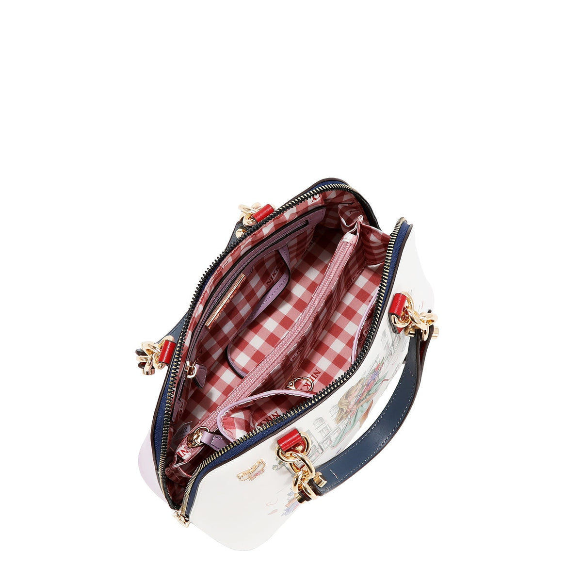 BOLSO DOMO (GLAMOROUS WALK-BLANCO)