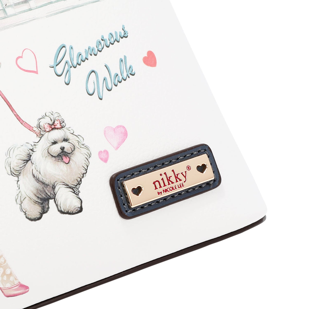 BOLSO DOMO (GLAMOROUS WALK-BLANCO)