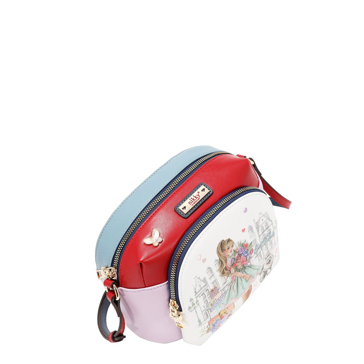 BORSA A TRACOLLA (GLAMOROUS WALK - BIANCO)