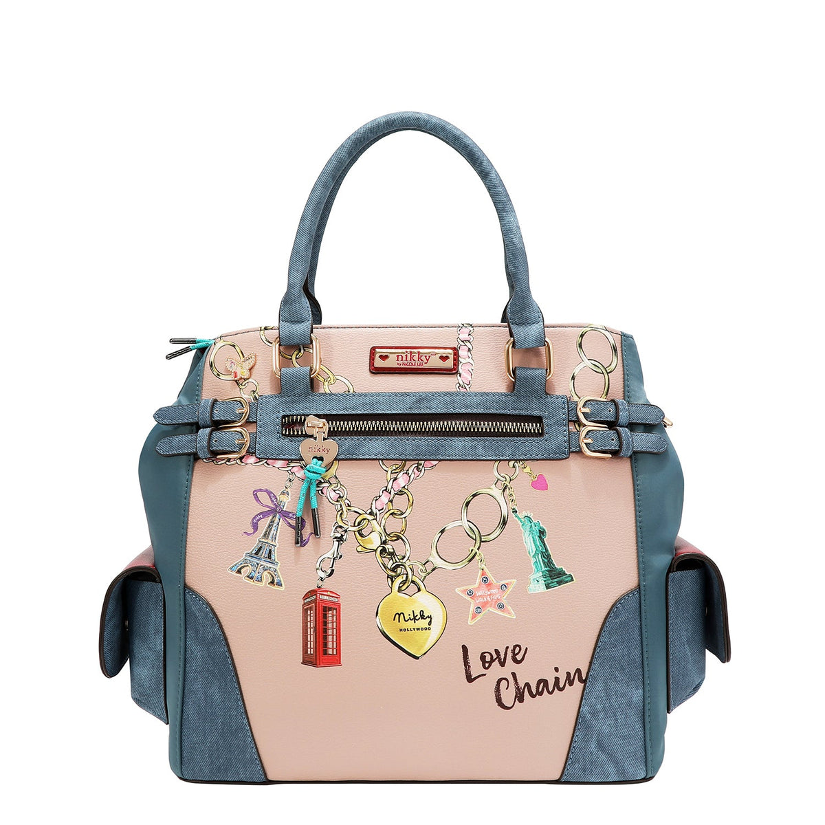 BOLSO BUCKET (LOVE CHAIN)