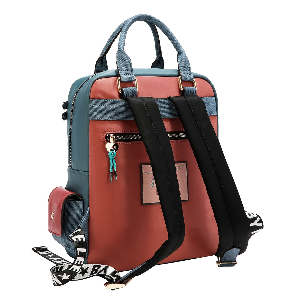 MOCHILA CUADRADA (LOVE CHAIN)