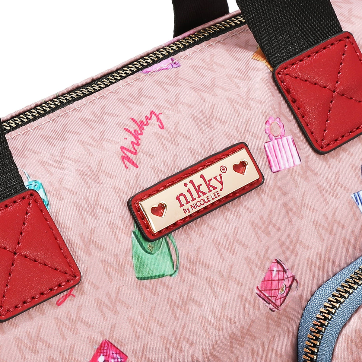 BOLSO TOTE (GLAMOROUS WALK - ROSA)