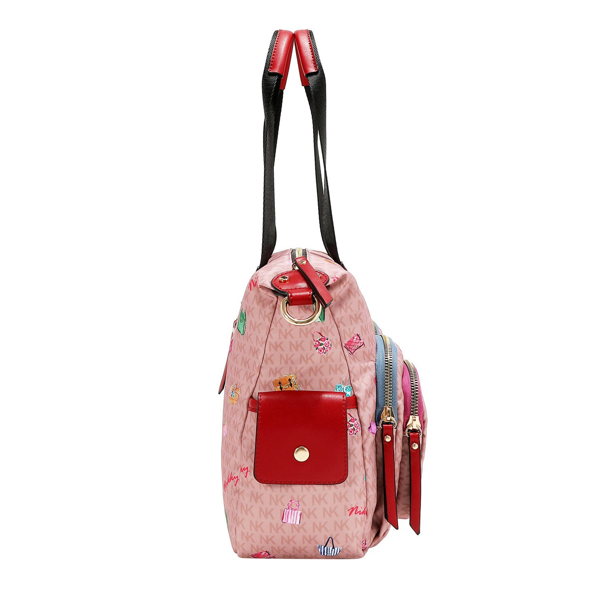 BOLSO TOTE (GLAMOROUS WALK - ROSA)