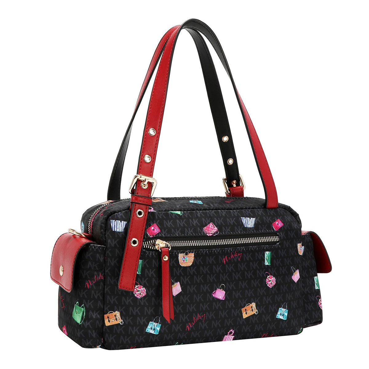 BORSA A BORSA (GLAMOROUS WALK - NERO)