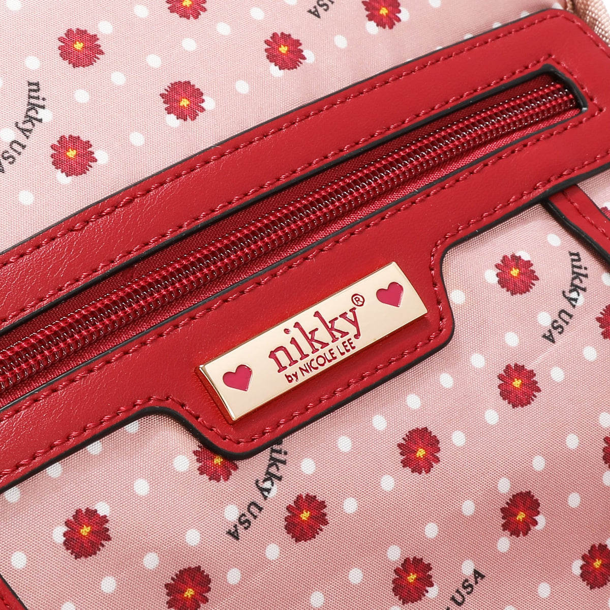 BANDOLERA DE NYLON (GLAMOROUS WALK - ROSA)