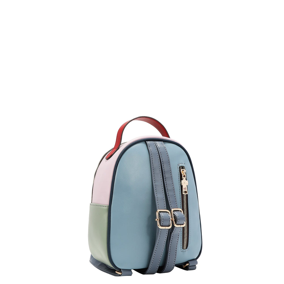 3 PIECE SET (SATCHEL BAG, MINI BACKPACK, WALLET) (GLAMOROUS WALK - WHITE)
