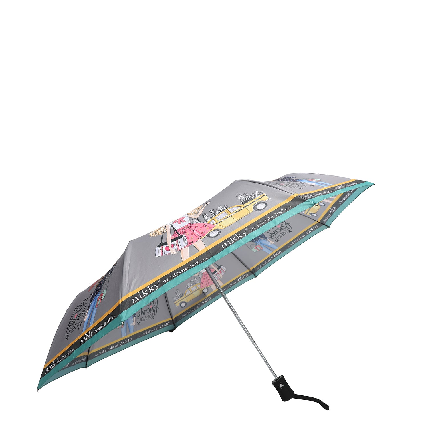 PORTABLE UMBRELLA WITH PRINT (<tc>Nikky By Nicole Lee</tc>)
