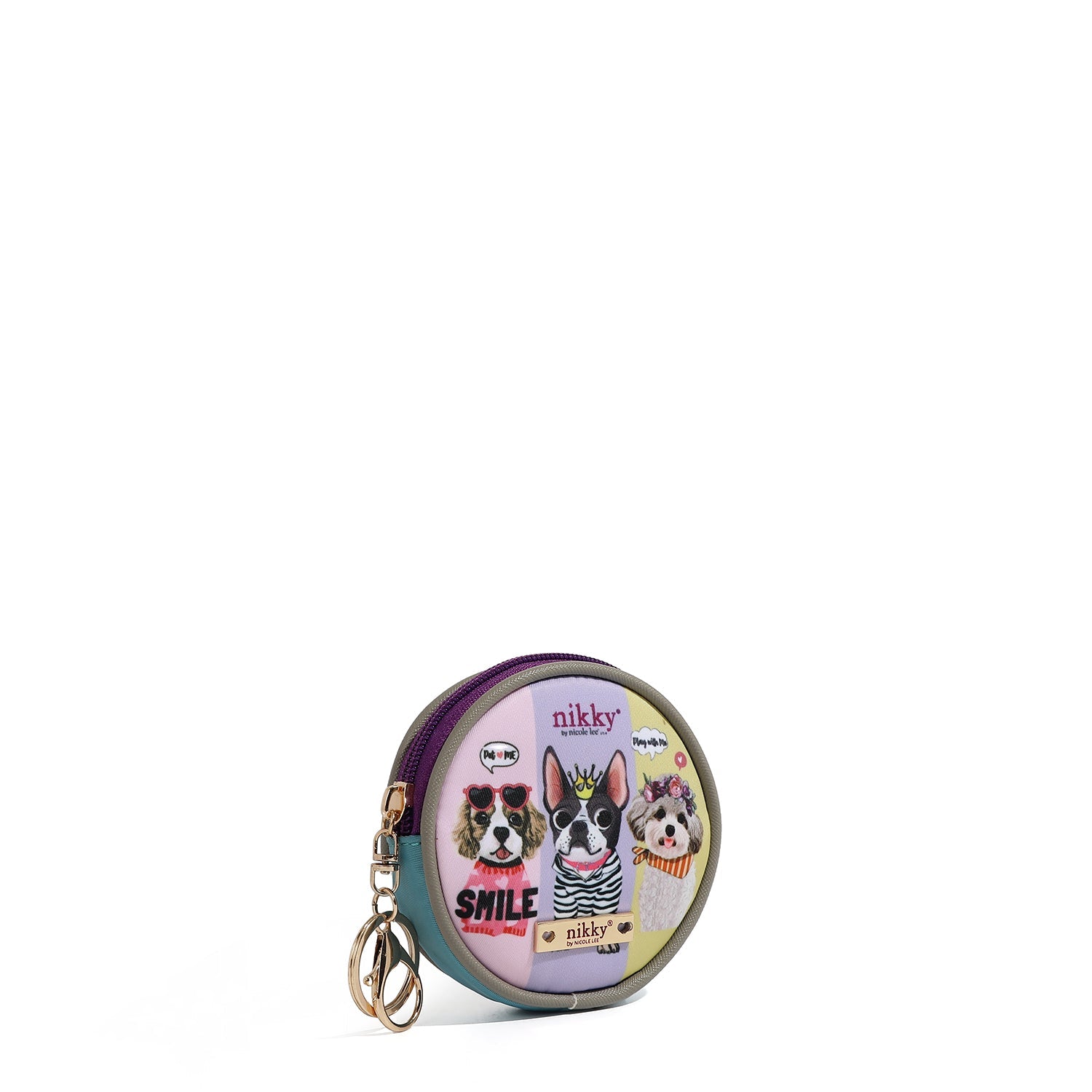 KEYCHAIN WITH ROUND COIN PURSE (<tc>BEST BUDDIES</tc>)