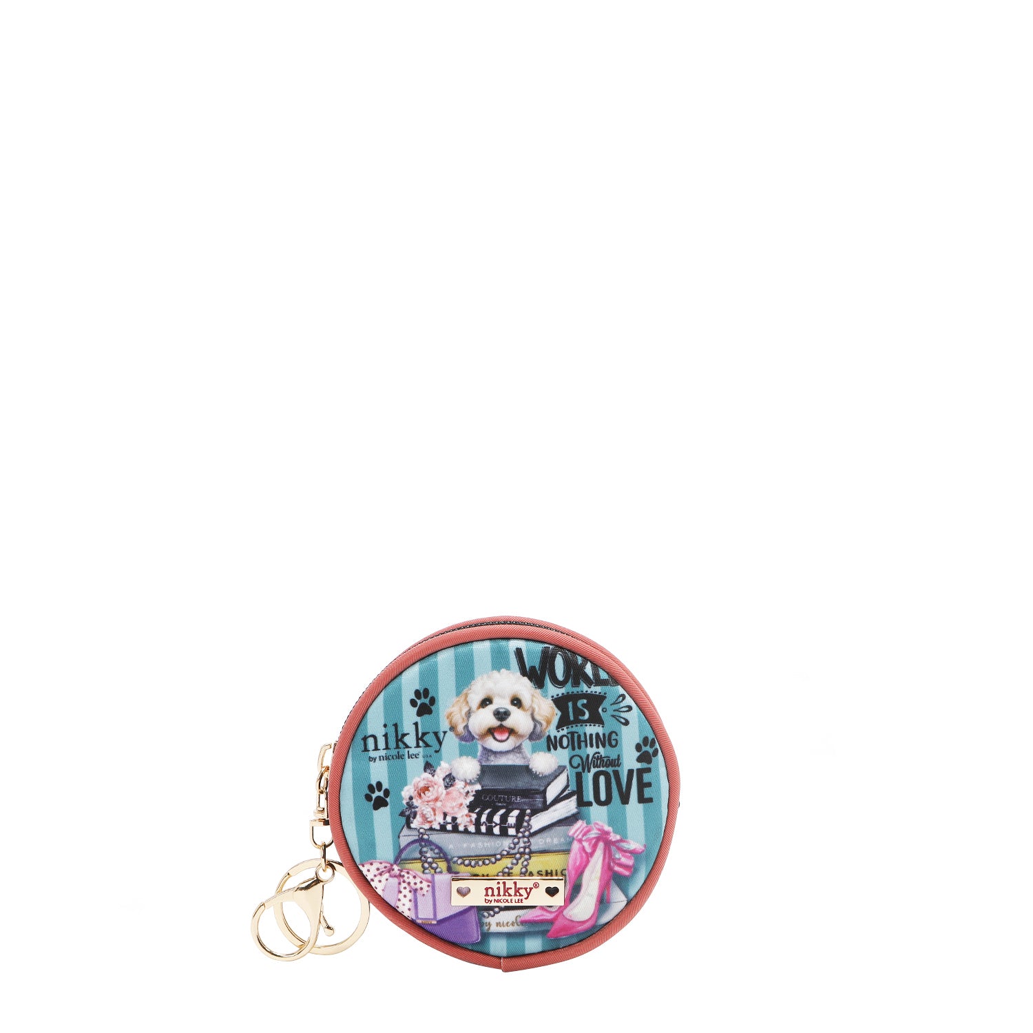 LLAVERO CON MONEDERO REDONDO (MEANT TO LOVE YOU)