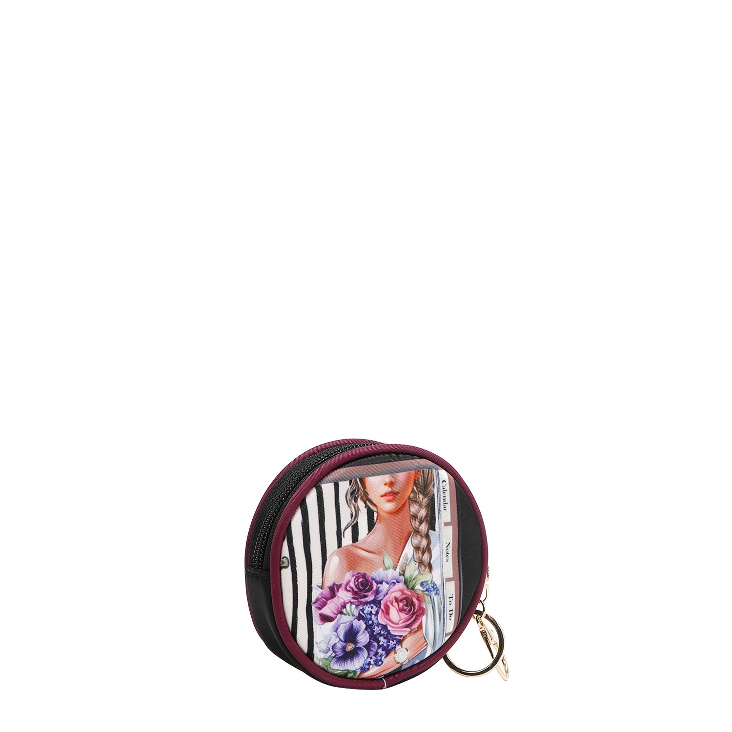 KEYCHAIN WITH ROUND WALLET (<tc>NOSTALGIA</tc>)