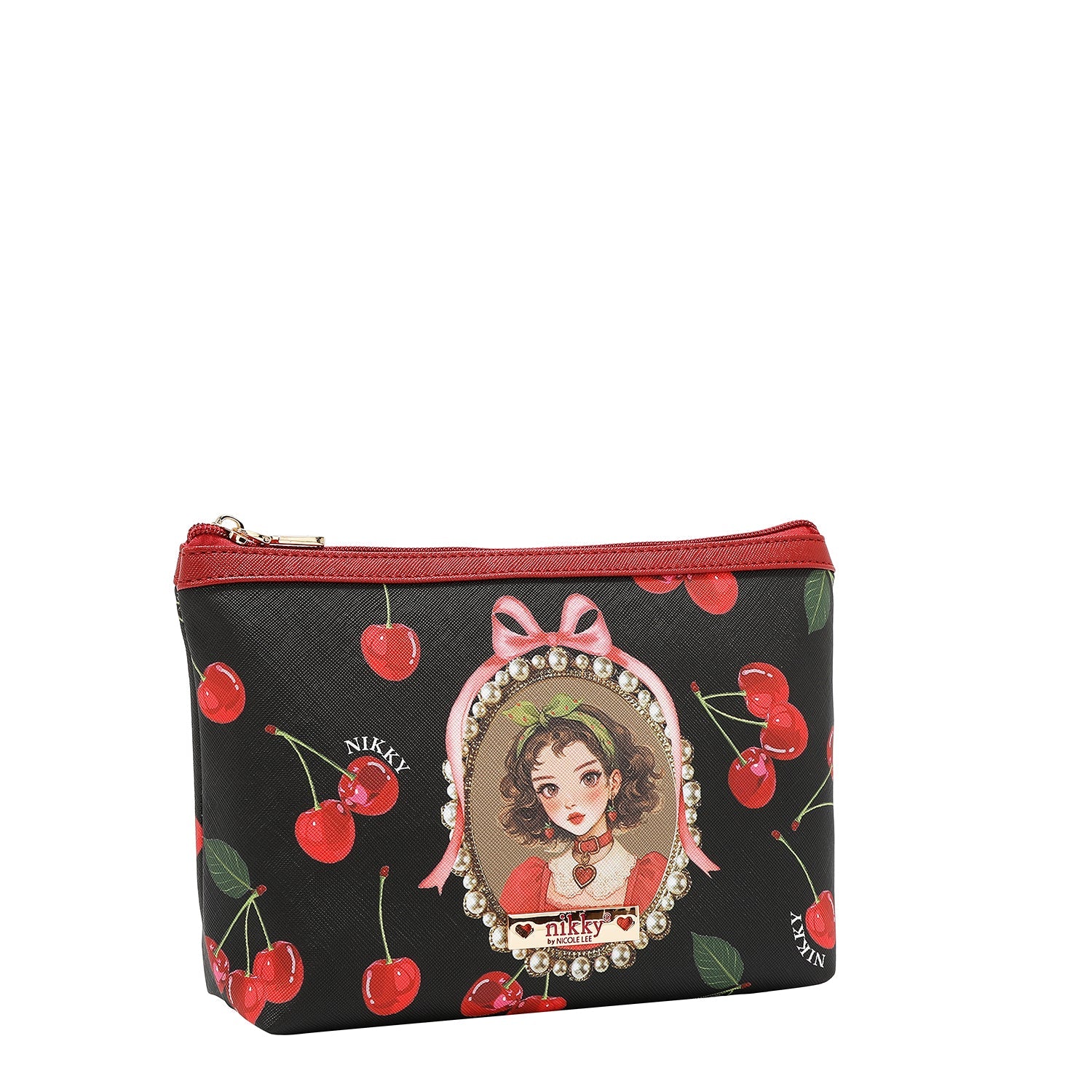 COSMETIQUERO GRANDE (CHERRY LIPS-BLACK)