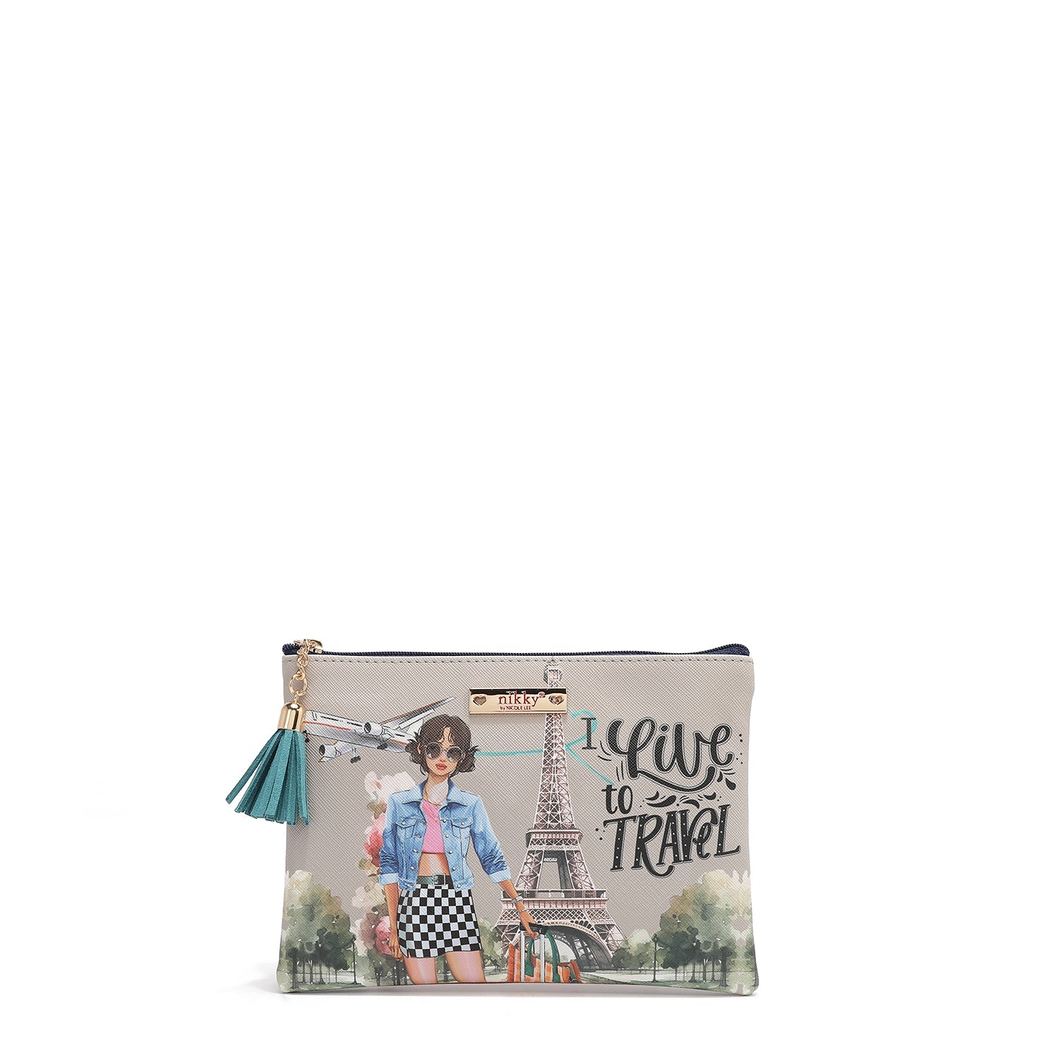 COFFRET CADEAU 3 PIÈCES (<tc>I LIVE TO TRAVEL</tc>)