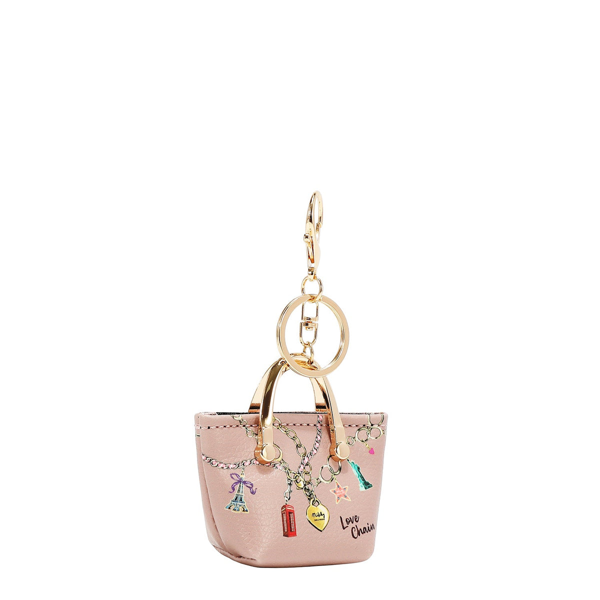 LLAVERO EN FORMA DE BOLSO (LOVE CHAIN)