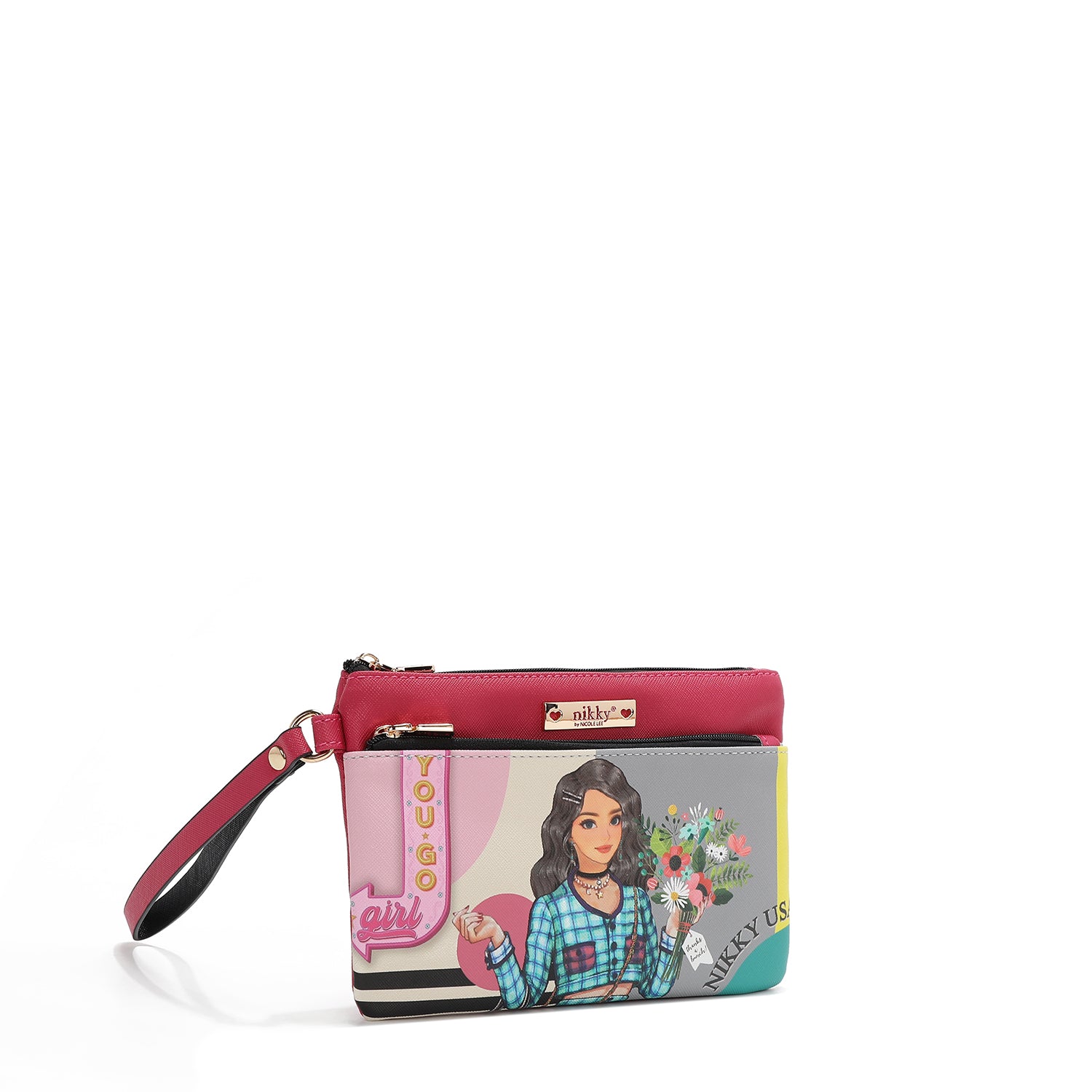 NEEDLE BAG WITH ZIPPER (<tc><tc><tc>Nikky</tc> Goes Shopping</tc></tc>)