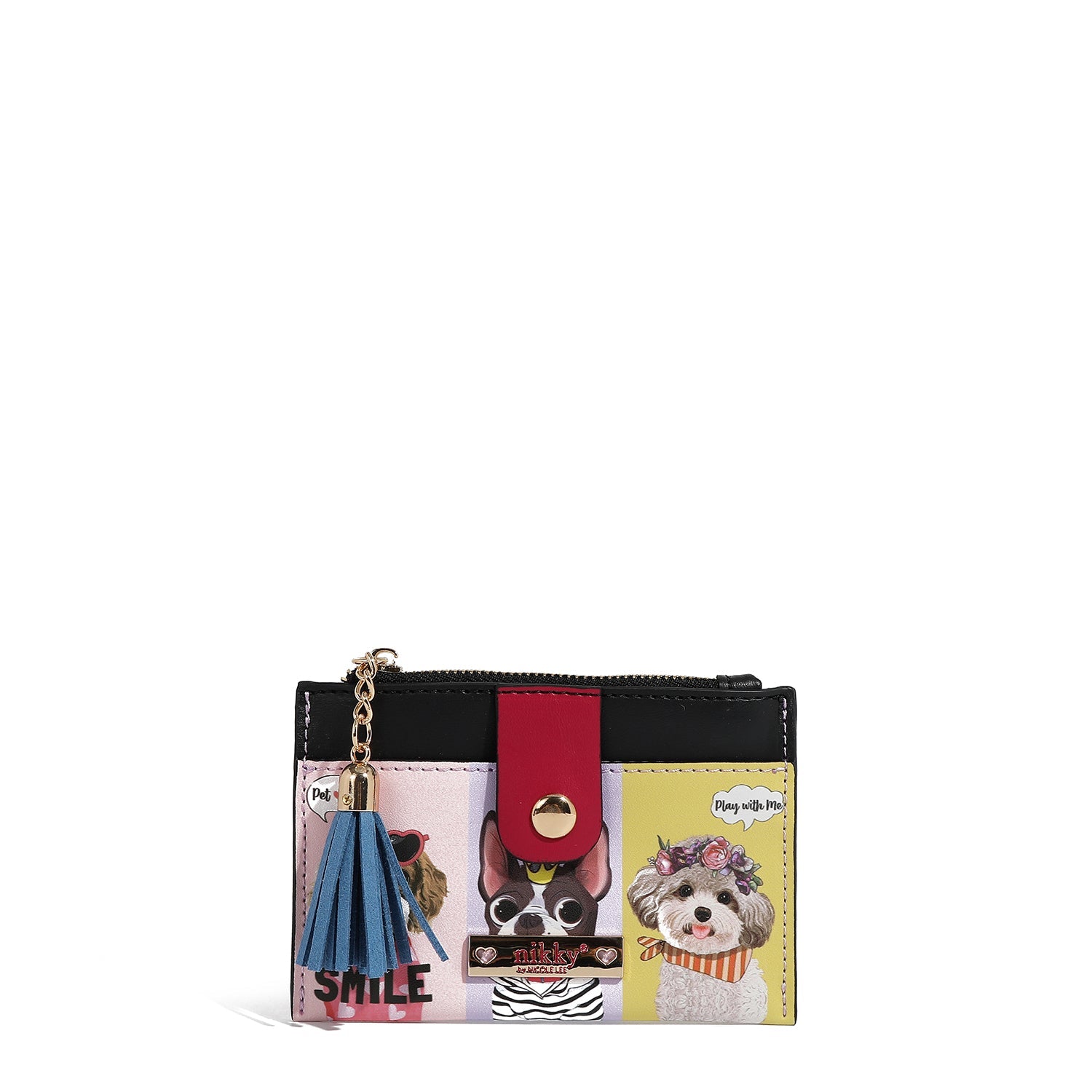 CARD HOLDER WITH ZIPPER (<tc>BEST BUDDIES</tc>)