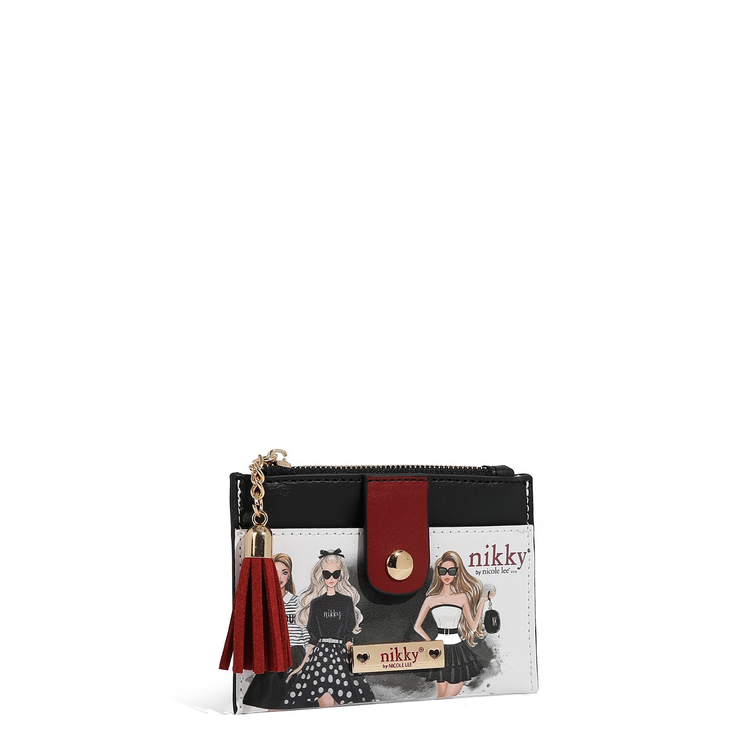 PORTA TARJETAS CON CREMALLERA (TRIO)