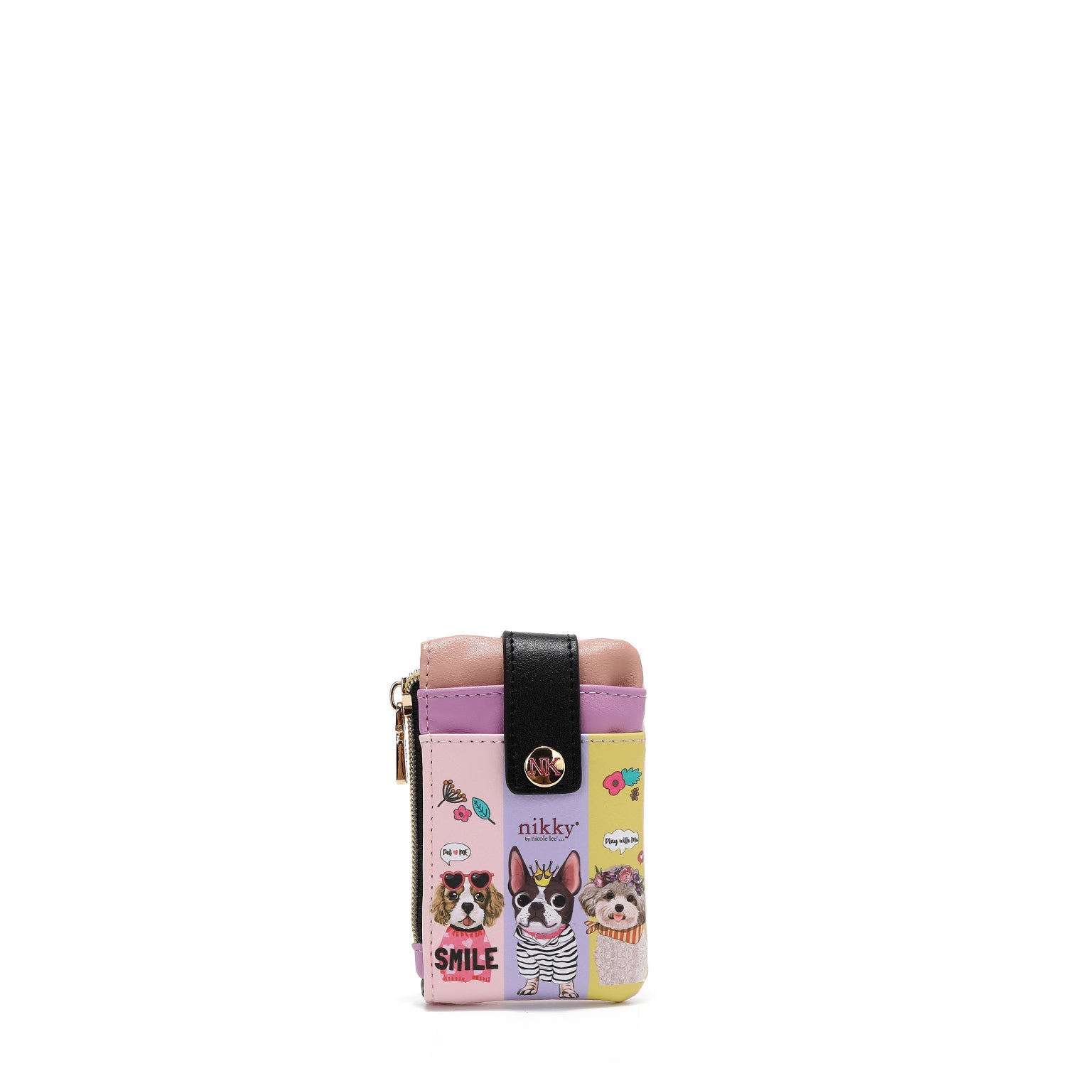 MINI PORTA TARJETAS CON CIERRE (BEST BUDDIES)