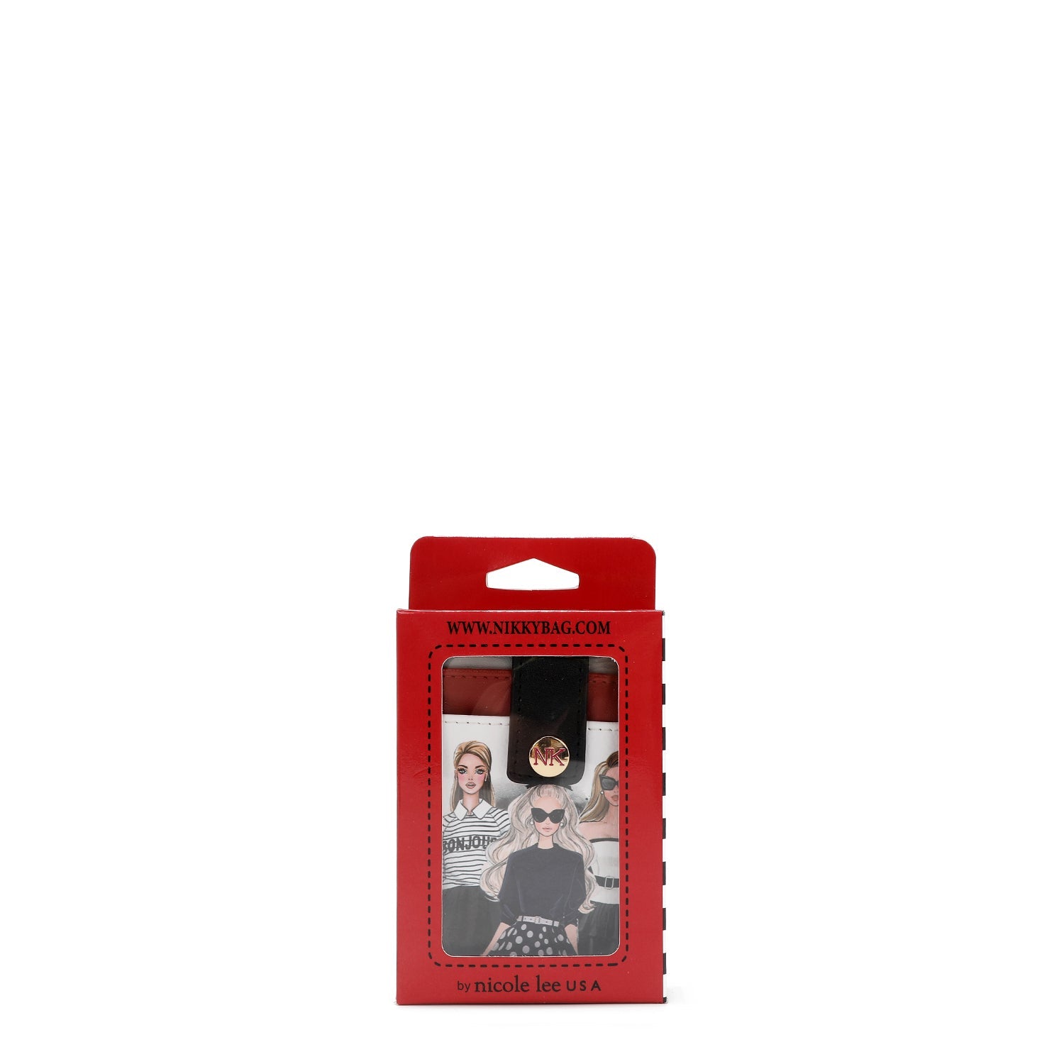 MINI PORTA TARJETAS CON CIERRE (TRIO)