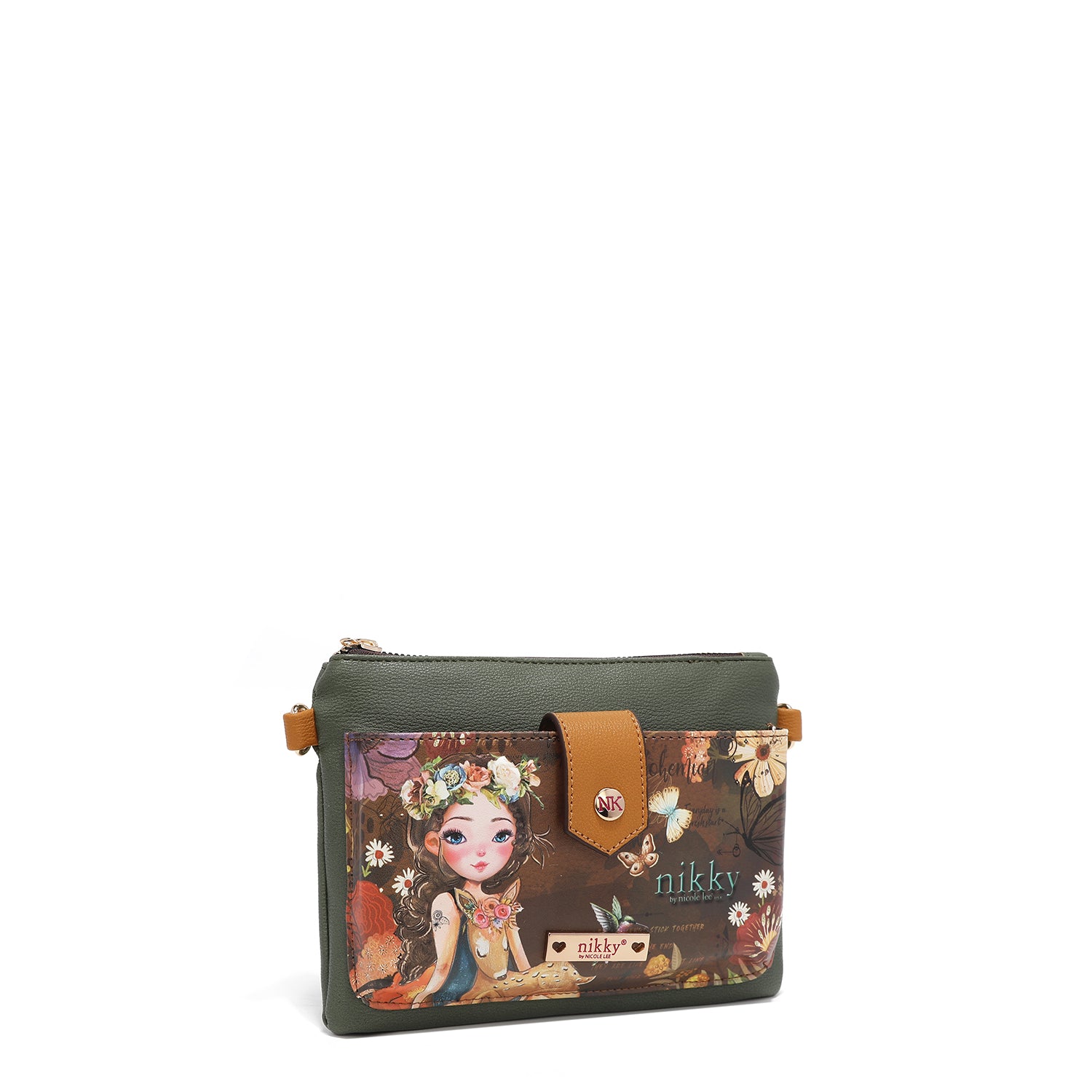 Compact Bandolera Zip and Snap