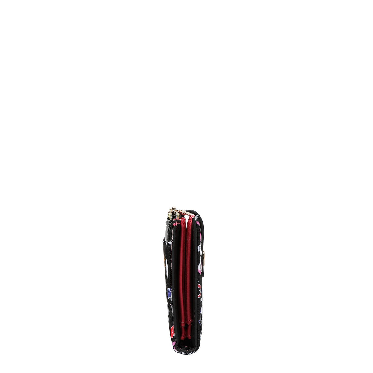 BILLETERA LARGA CON CREMALLERA (JUST FOR FUN-NEGRO)