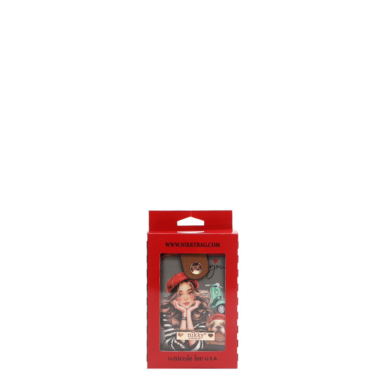 PORTEFEUILLE COMPACT PLIABLE (<tc>EIFFEL DREAMS</tc>)