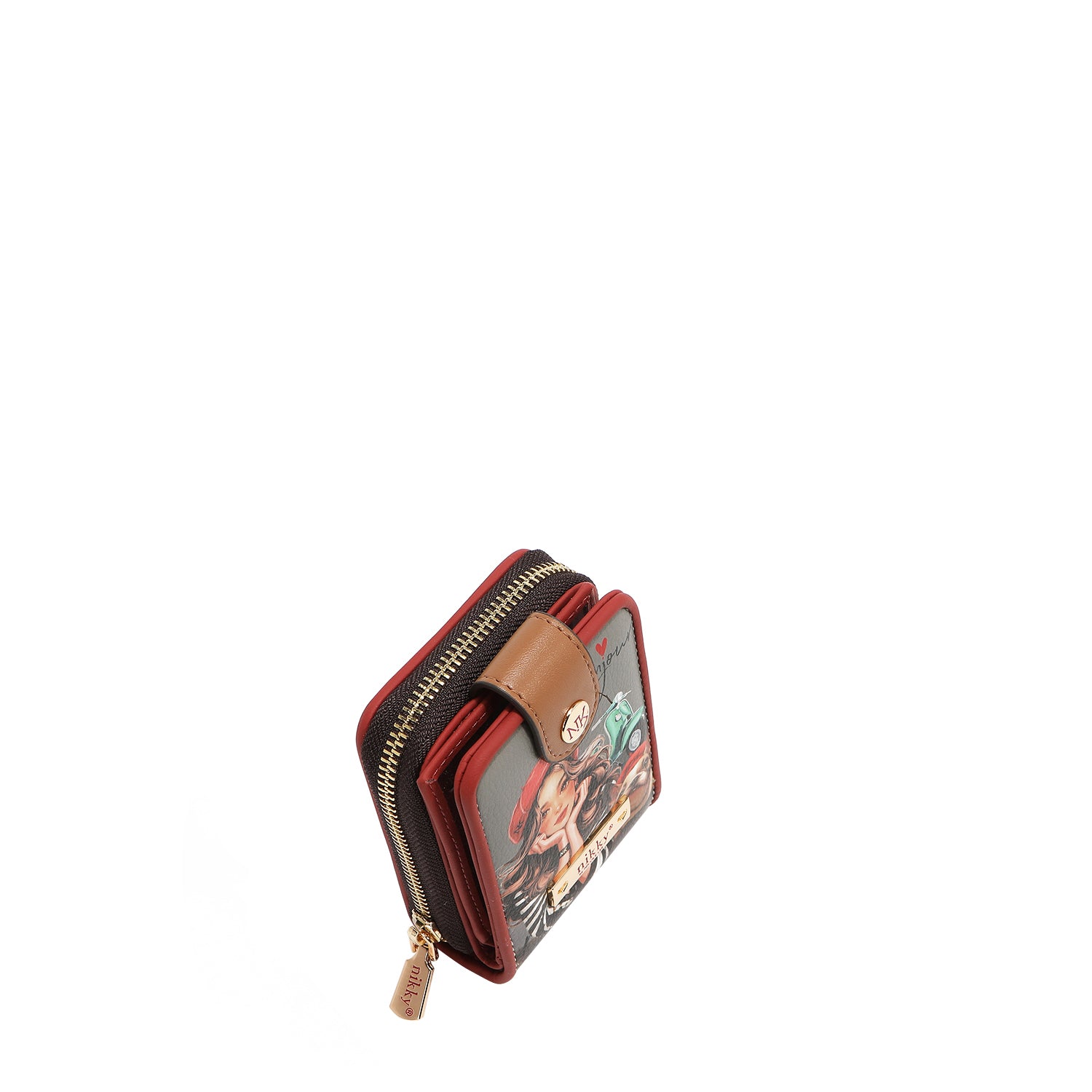 PORTEFEUILLE COMPACT PLIABLE (<tc>EIFFEL DREAMS</tc>)