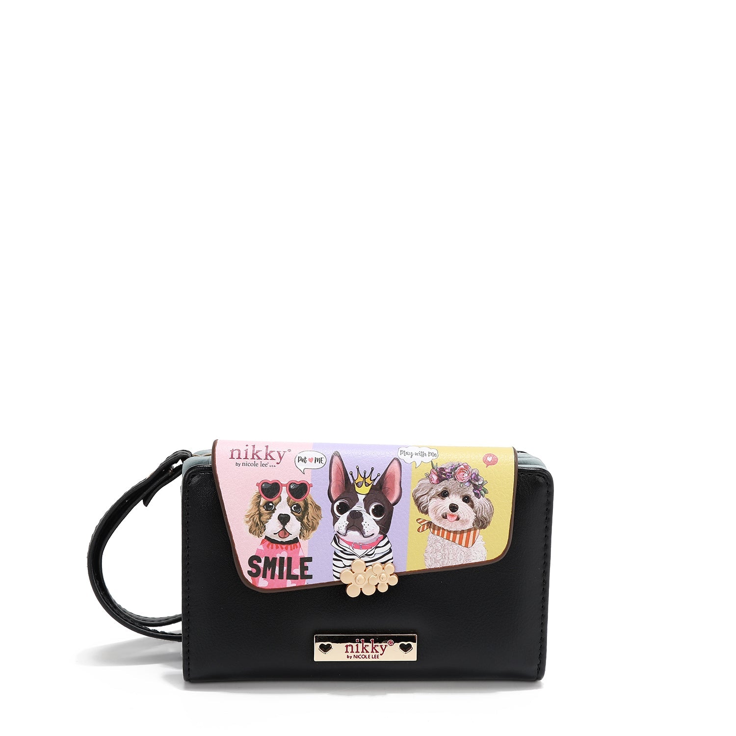 CARTERA PLEGABLE PEQUEÑA NIKKY (BEST BUDDIES)