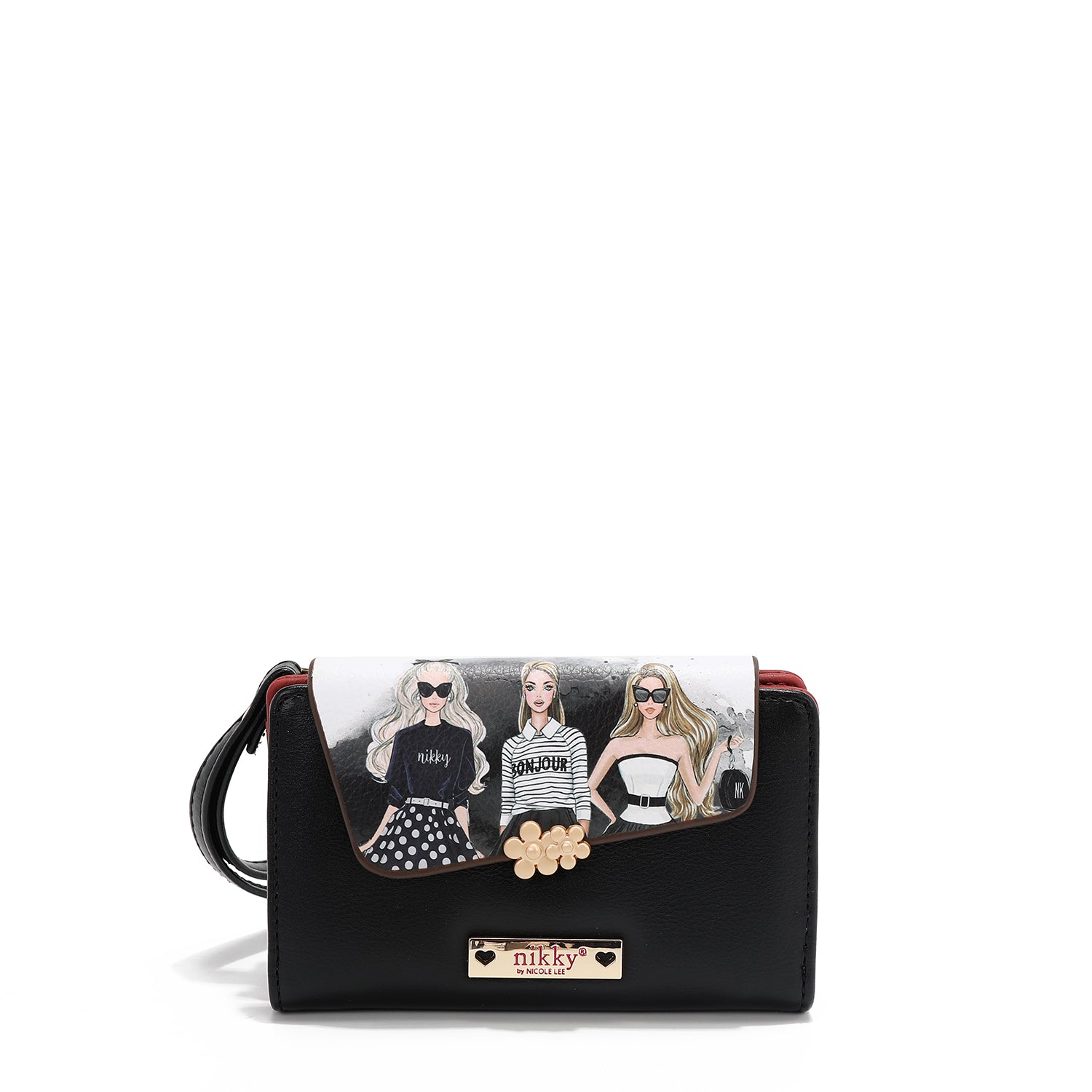 CARTERA PLEGABLE PEQUEÑA NIKKY (TRIO)