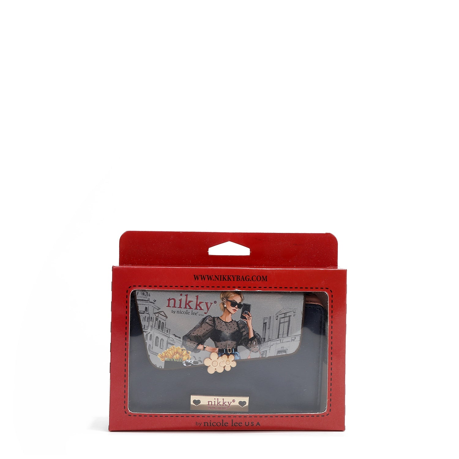 CARTERA PLEGABLE PEQUEÑA NIKKY (URBAN COFFEE DREAM)