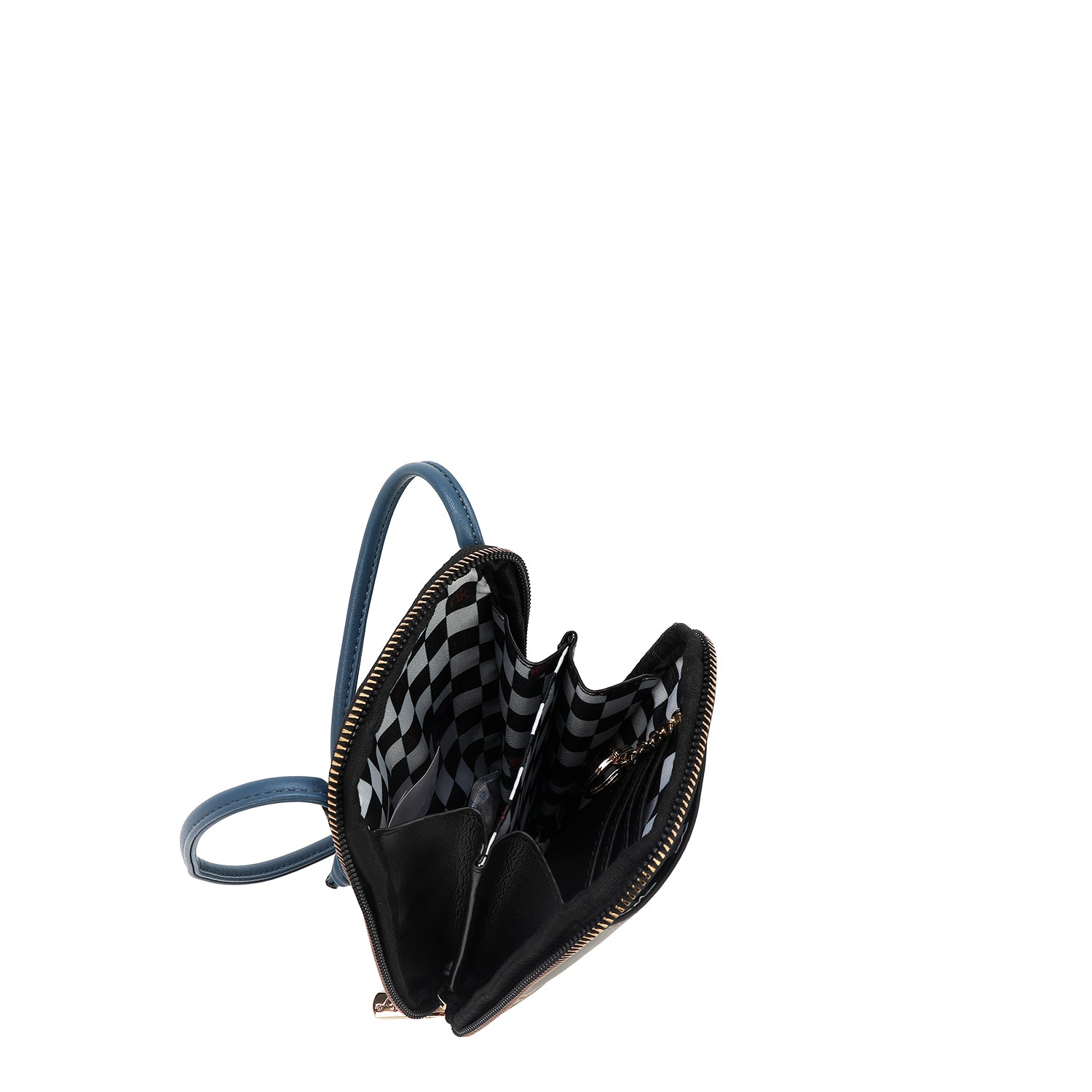 ZIPPERED CROSSBODY BAG FOR PHONE/WALLET (<tc>EIFFEL DREAMS</tc>)