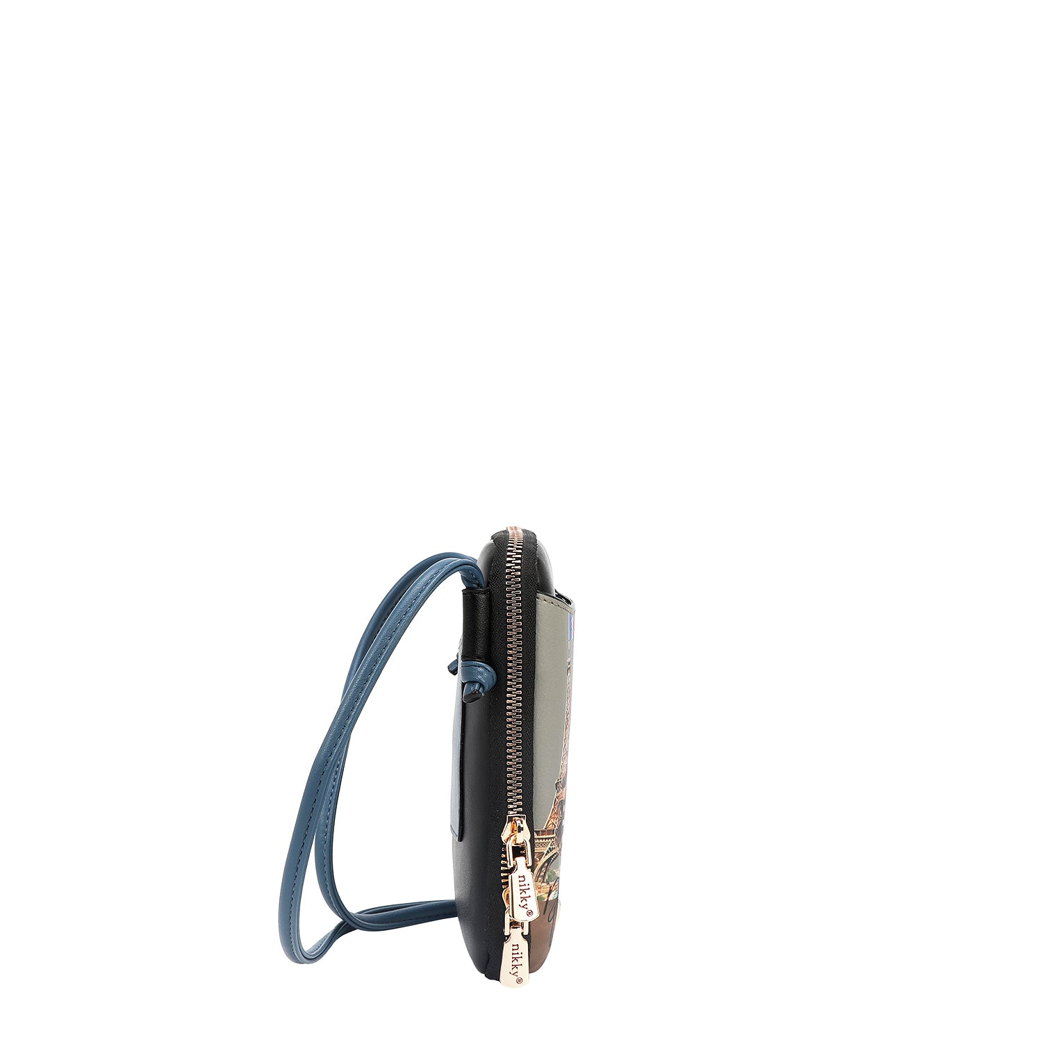 ZIPPERED CROSSBODY BAG FOR PHONE/WALLET (<tc>EIFFEL DREAMS</tc>)