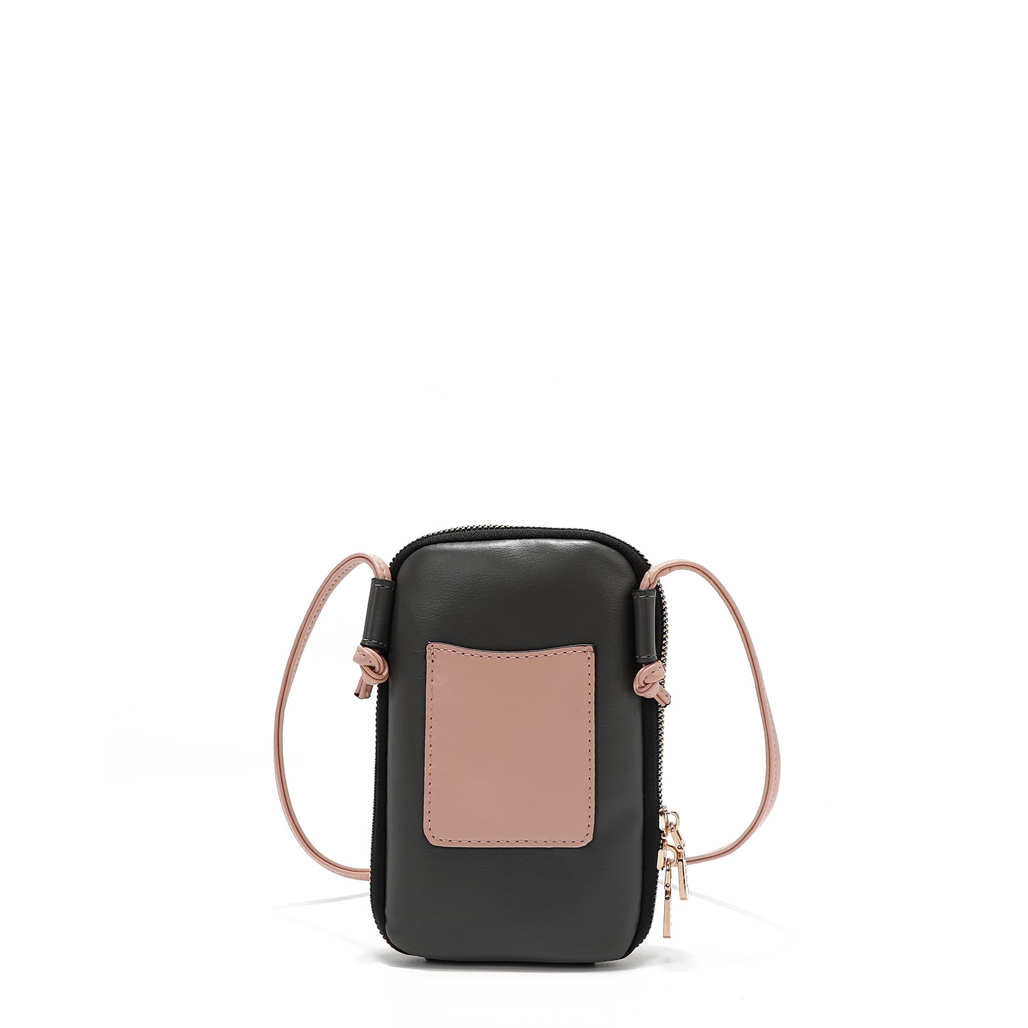 BOLSO CRUZADO CON CREMALLERA PARA TELÉFONO/CARTERA (FLOWER DAY)