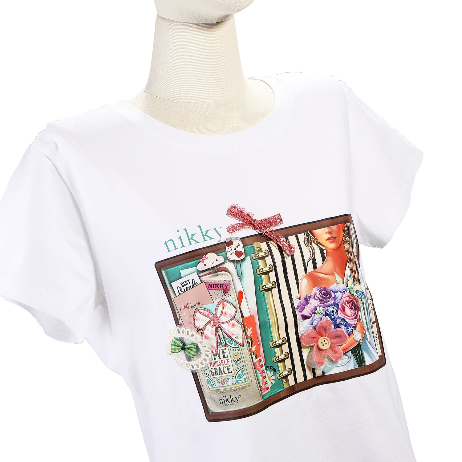 FASHION T-SHIRT (<tc>NOSTALGIA</tc> WHITE)