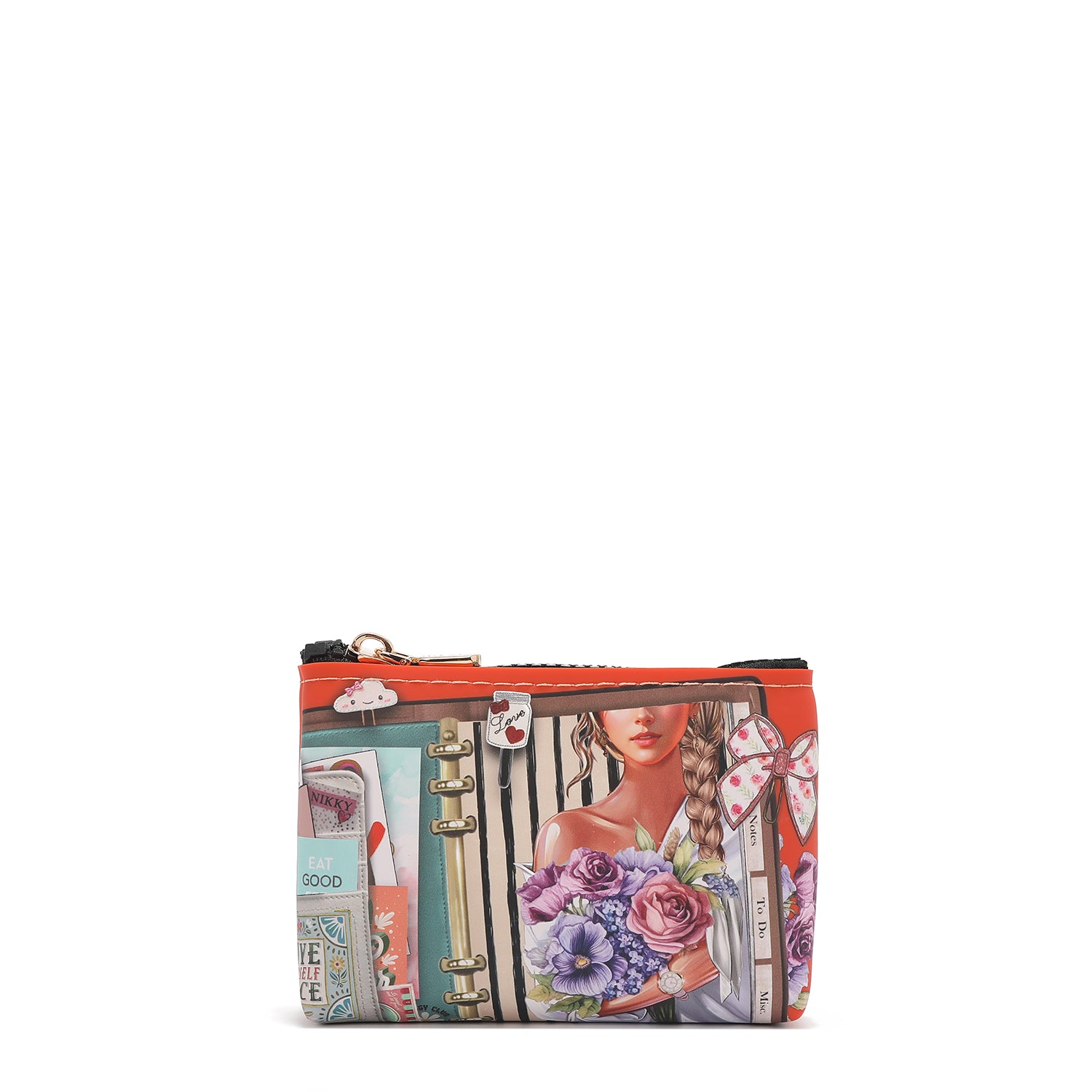 ESTUCHE PEQUEÑO (NOSTALGIA NARANJA)