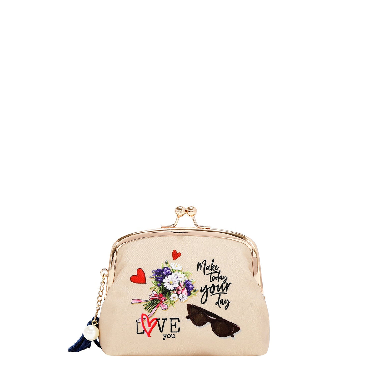 COSMETIC BAG WITH LOCKED KISS (YOUR MEMORY)