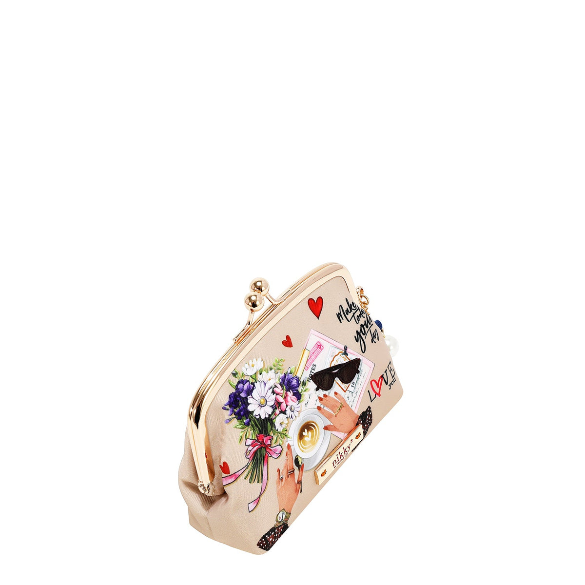 COSMETIC BAG WITH LOCKED KISS (YOUR MEMORY)