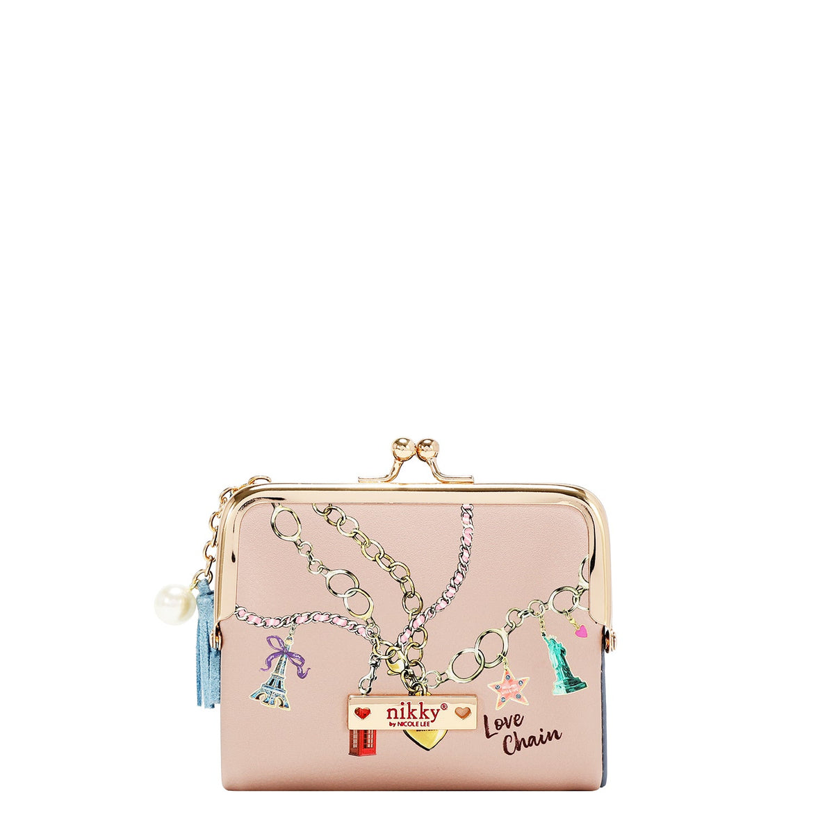 MONEDERO KISSLOCK (LOVE CHAIN)